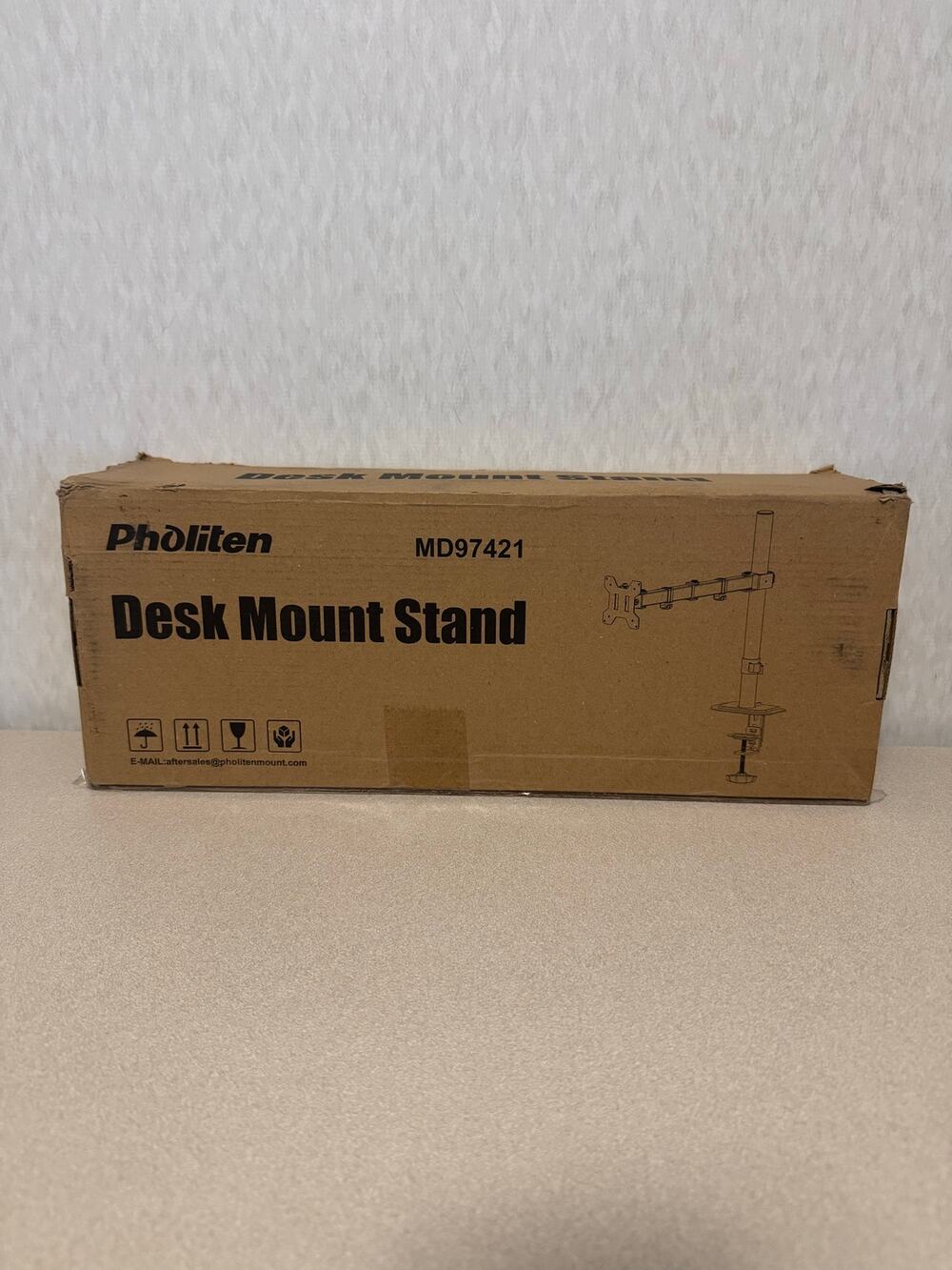 Single Monitor Arm Desk Mount Stand Adjustable Desk Mount (Missing Parts)